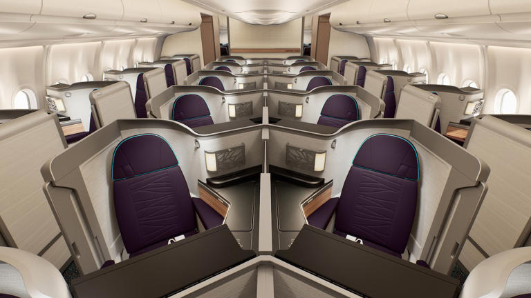 Hawaiian Airlines unveils new A330 business class suites, premium economy