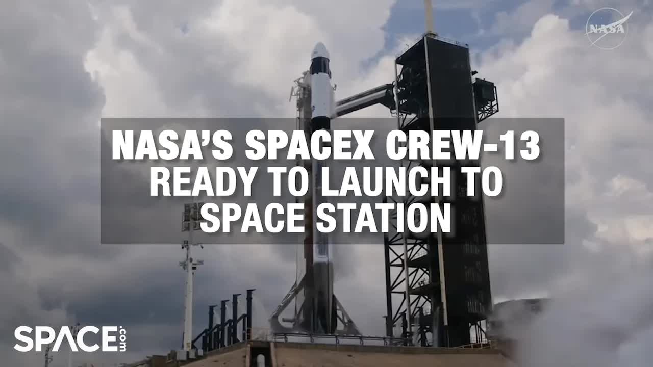 SpaceX Crew-13 launches to space station