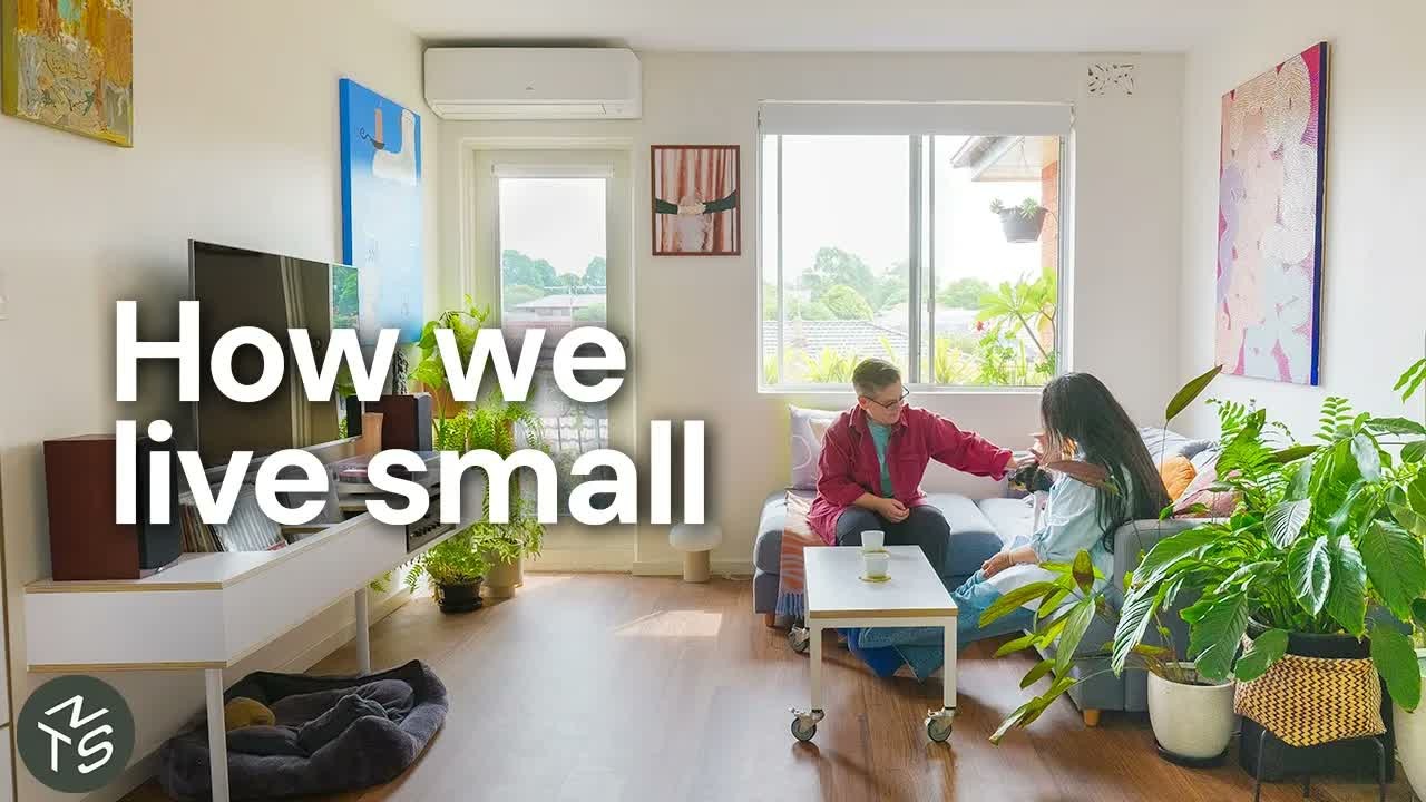 They borrowed “massive, copious amounts” to renovate a 592-sq-ft Sydney ...