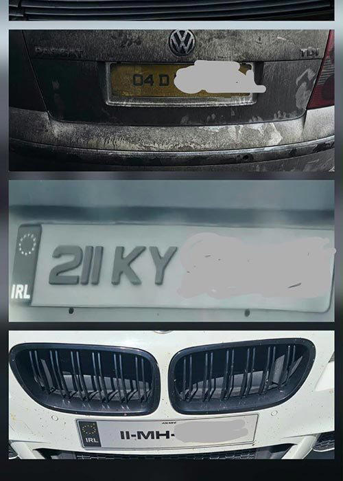 Gardaí set to crack down on illegal number plates