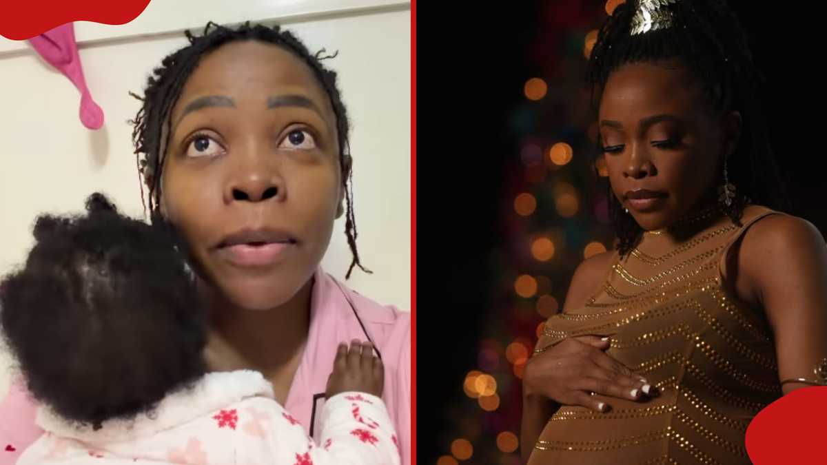 Miss Trudy opens up about 6 miscarriages while cradling baby with Wode Maya
