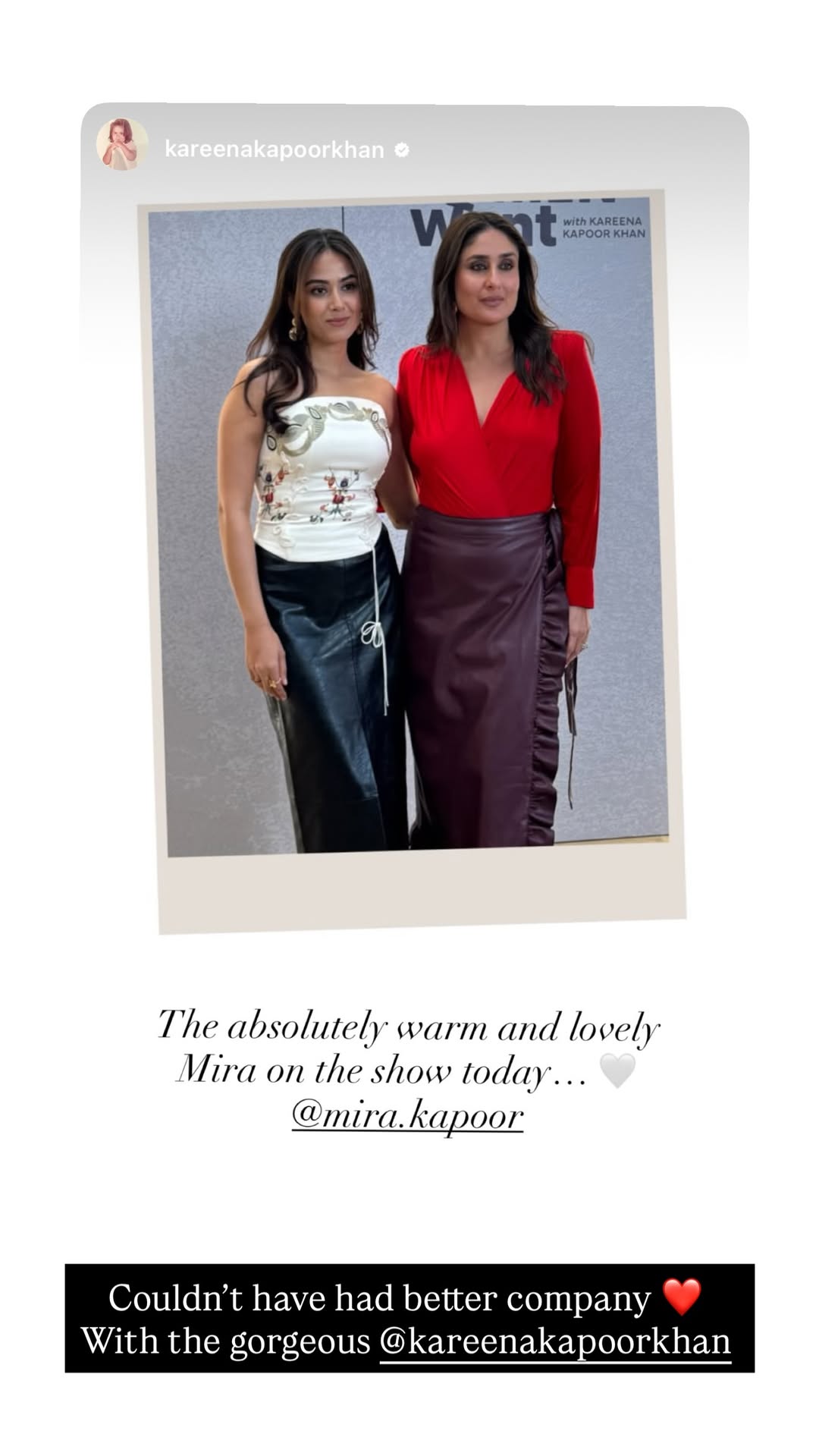Kareena Kapoor hosts ex-BF Shahid Kapoor’s wife Mira Rajput on her chat ...