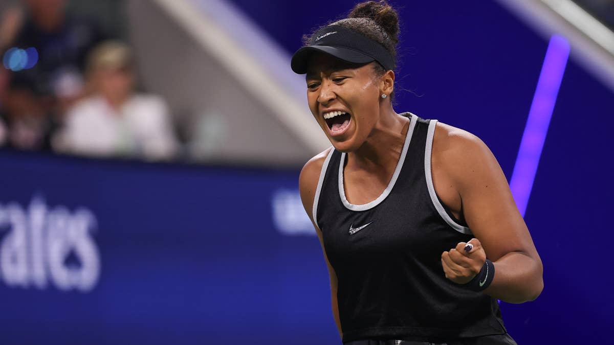 Naomi Osaka shows off a different look at Milan Fashion Week