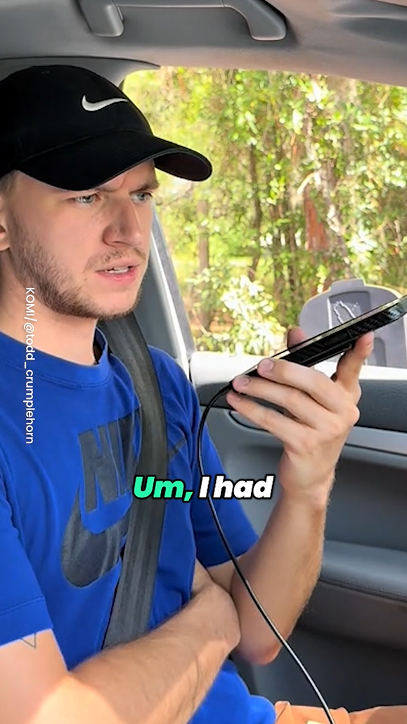 He went to collect the rest of the rent - then realized his tenant was ...