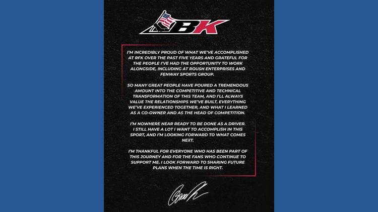 NASCAR driver Brad Keselowski to leave RFK Racing