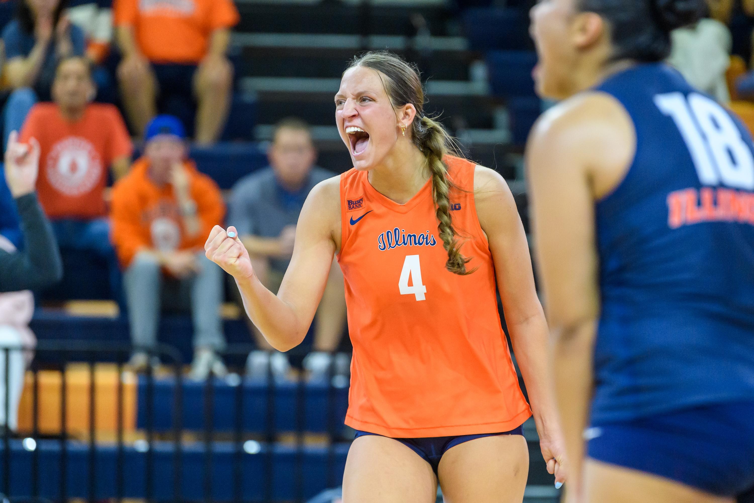 Illinois volleyball’s recent success isn’t a fluke