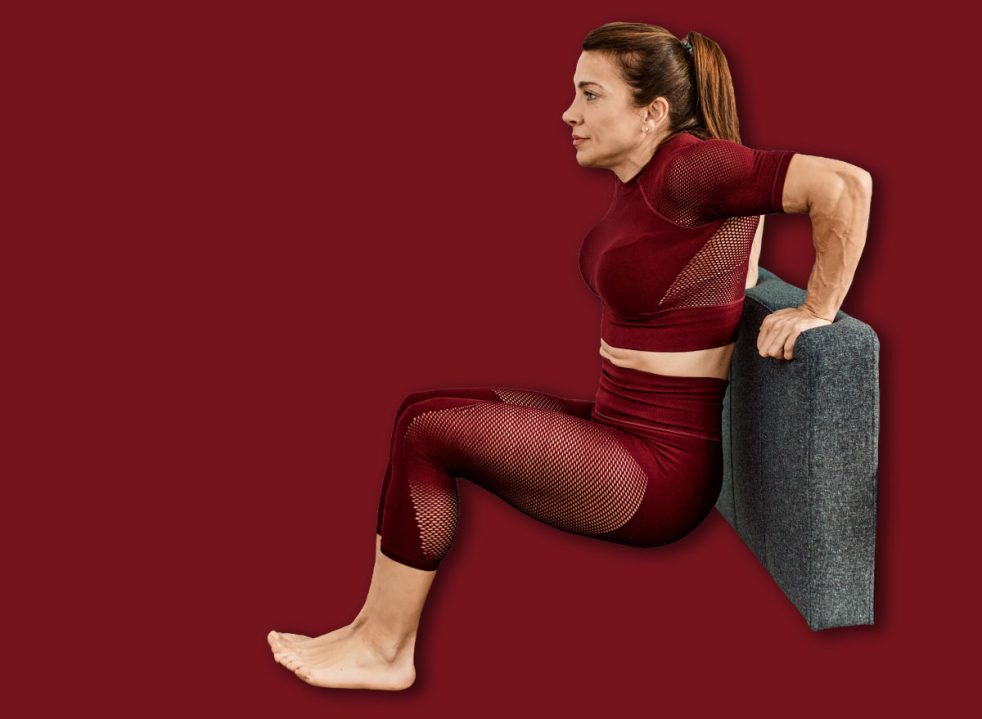 4 kitchen counter exercises to help address sagging arms after 65