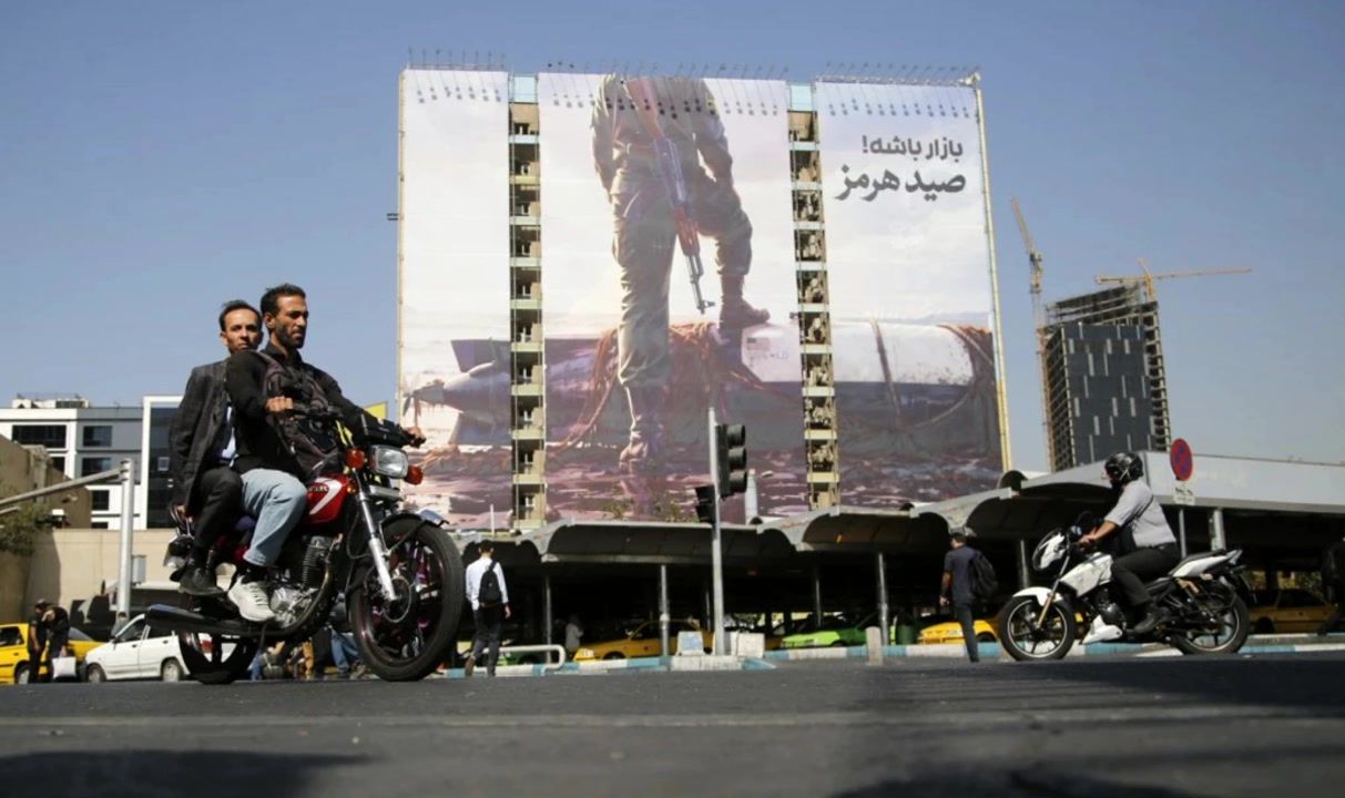 Iran taunts US with chilling new mural showing capture of US submarine
