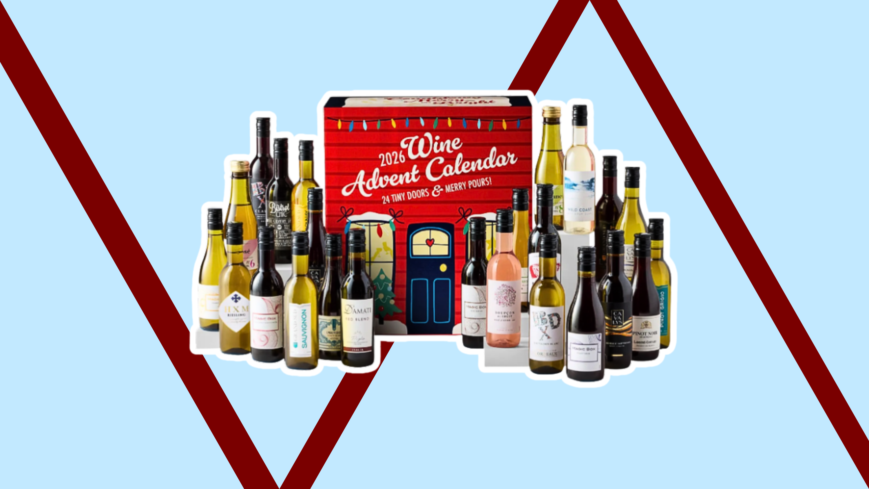 I see this wine advent calendar sell out every year. It's back for 2026