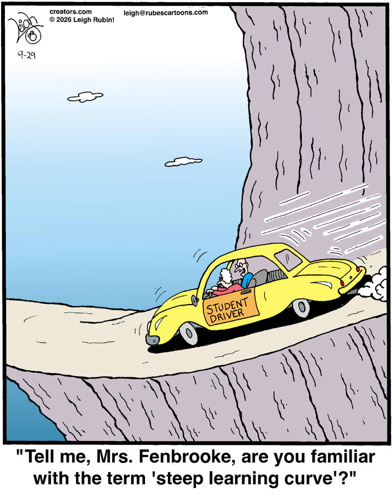 The best of 'Rubes' comics by Leigh Rubin