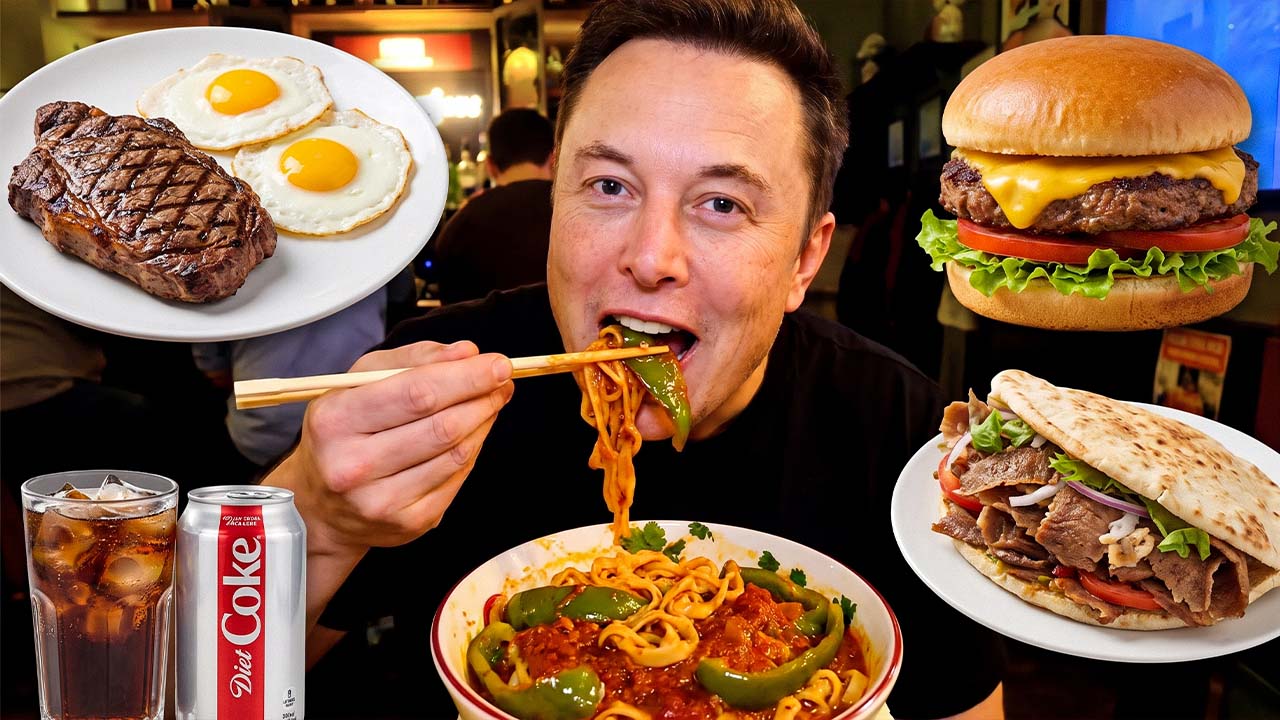 What Elon Musk eats to work 100 hours a week