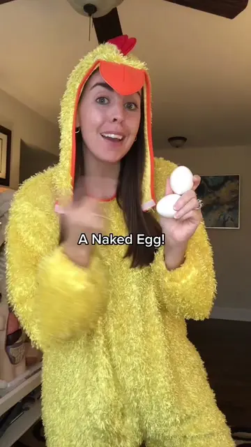 Watch this egg lose its shell in just three days