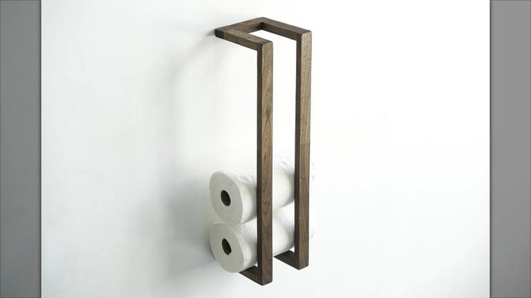 Trade in your paper towel holder: There's a cuter way to store more ...
