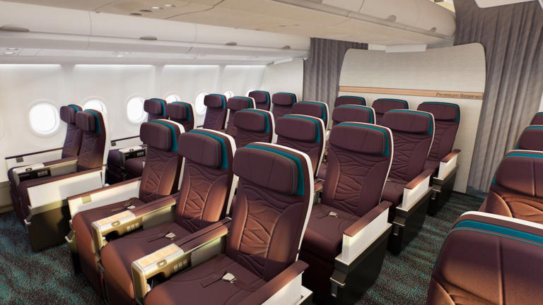Hawaiian Airlines unveils new A330 business class suites, premium economy
