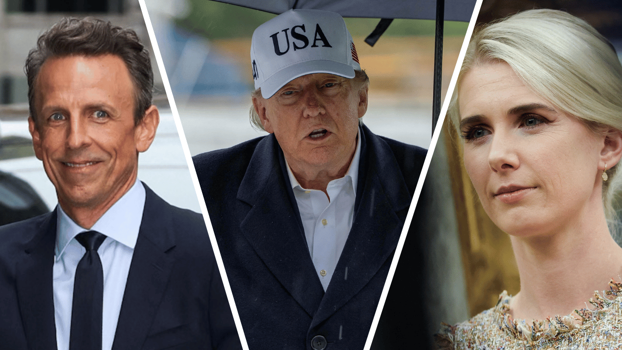 Seth Meyers mocks Donald Trump's close relationship with Natalie Harp ...