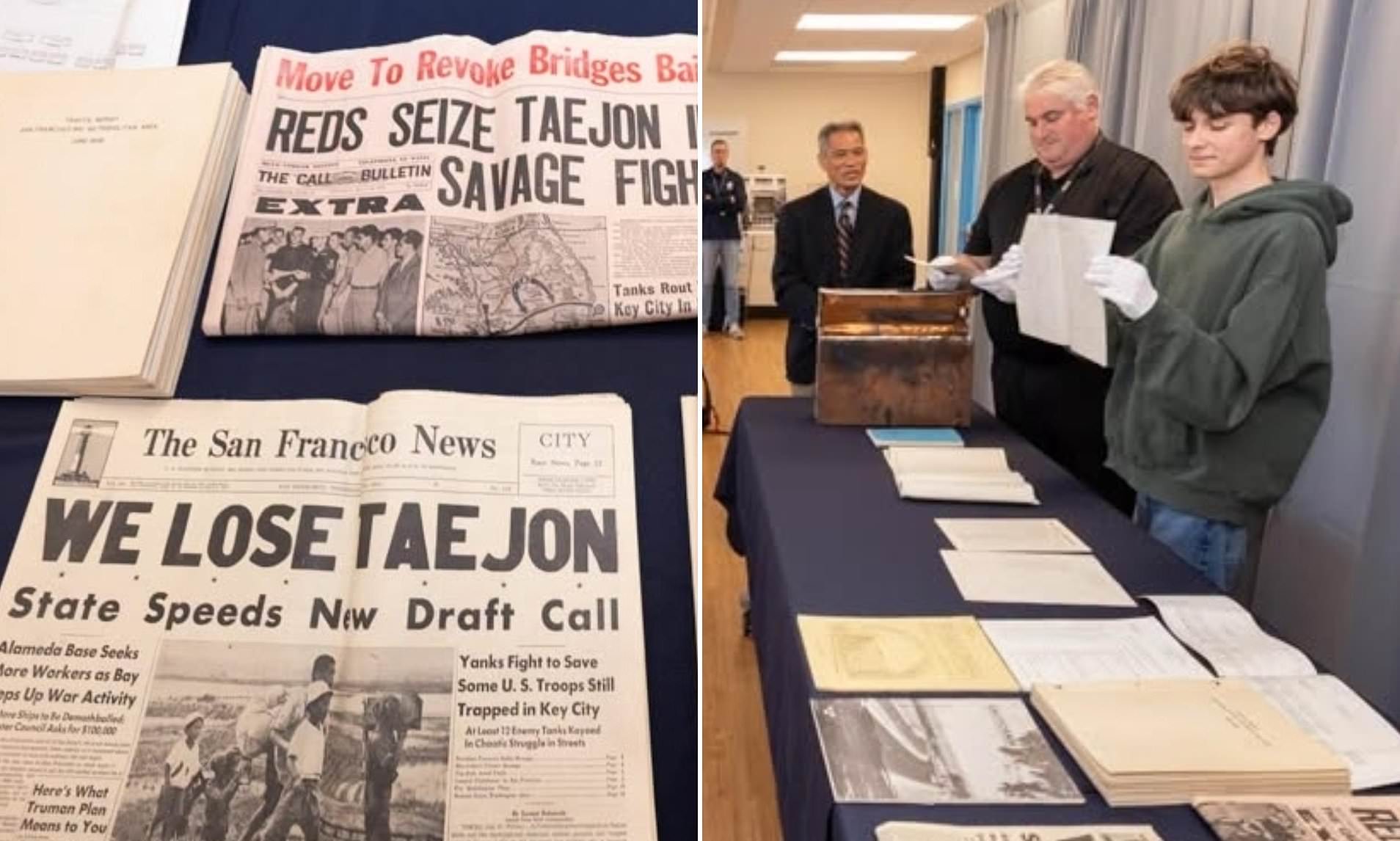 Fascinating 1950s time capsule in pristine condition is opened nearly ...