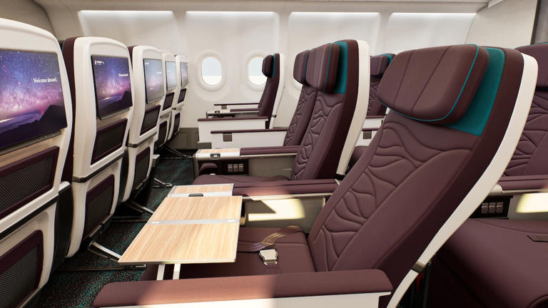 Hawaiian Airlines unveils new A330 business class suites, premium economy