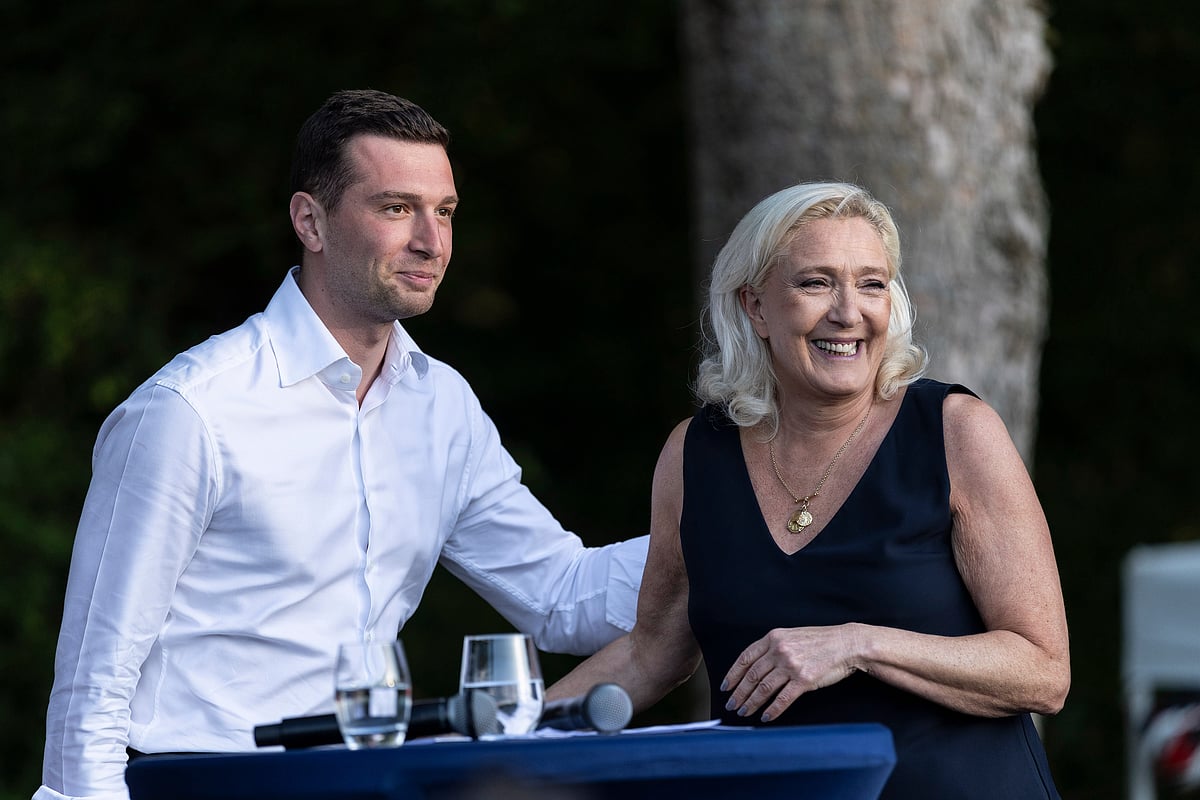 Antisemitism allegations against running mate cloud Le Pen's French ...