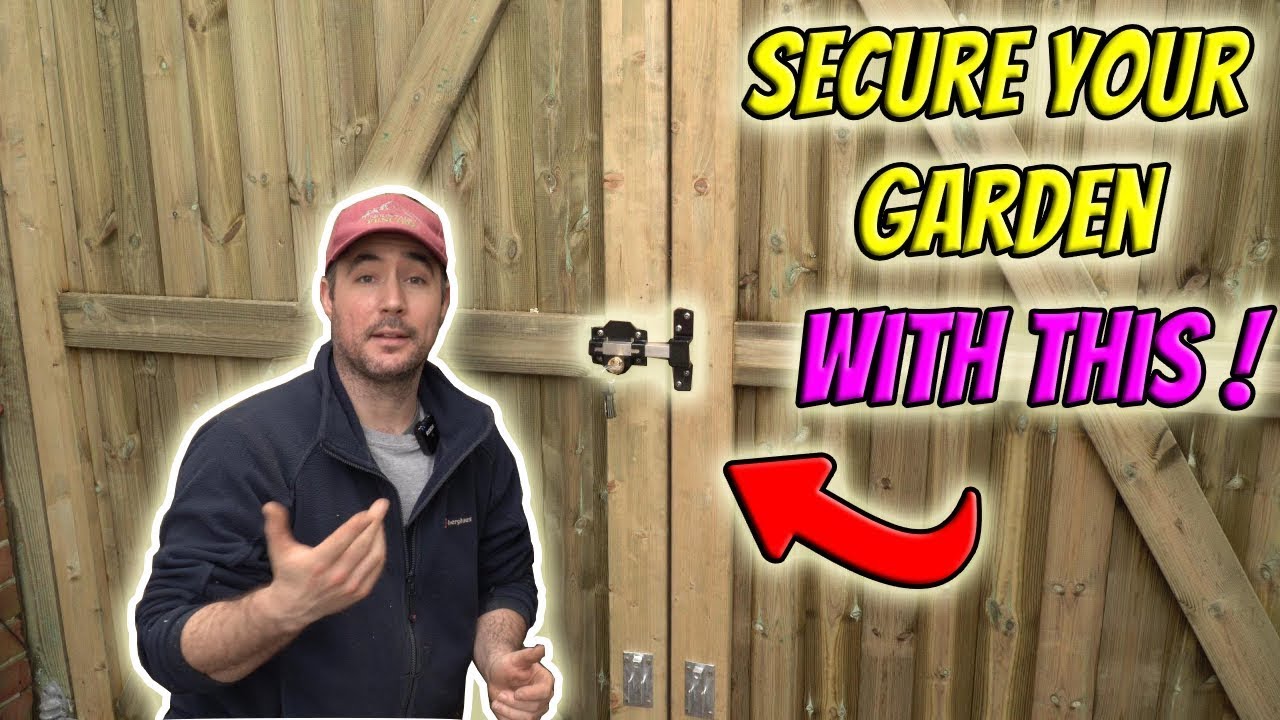 I fitted a gate lock in 4 minutes 🔐