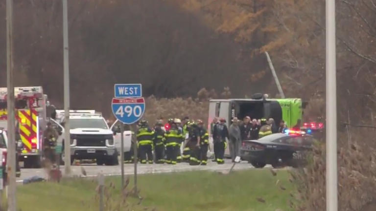 Driver indicted nearly 2 years after deadly I-490 tour bus crash