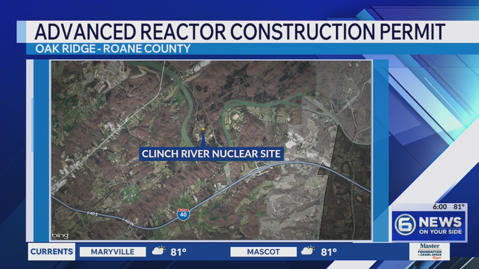 TVA marks milestone with construction permit for small modular reactor
