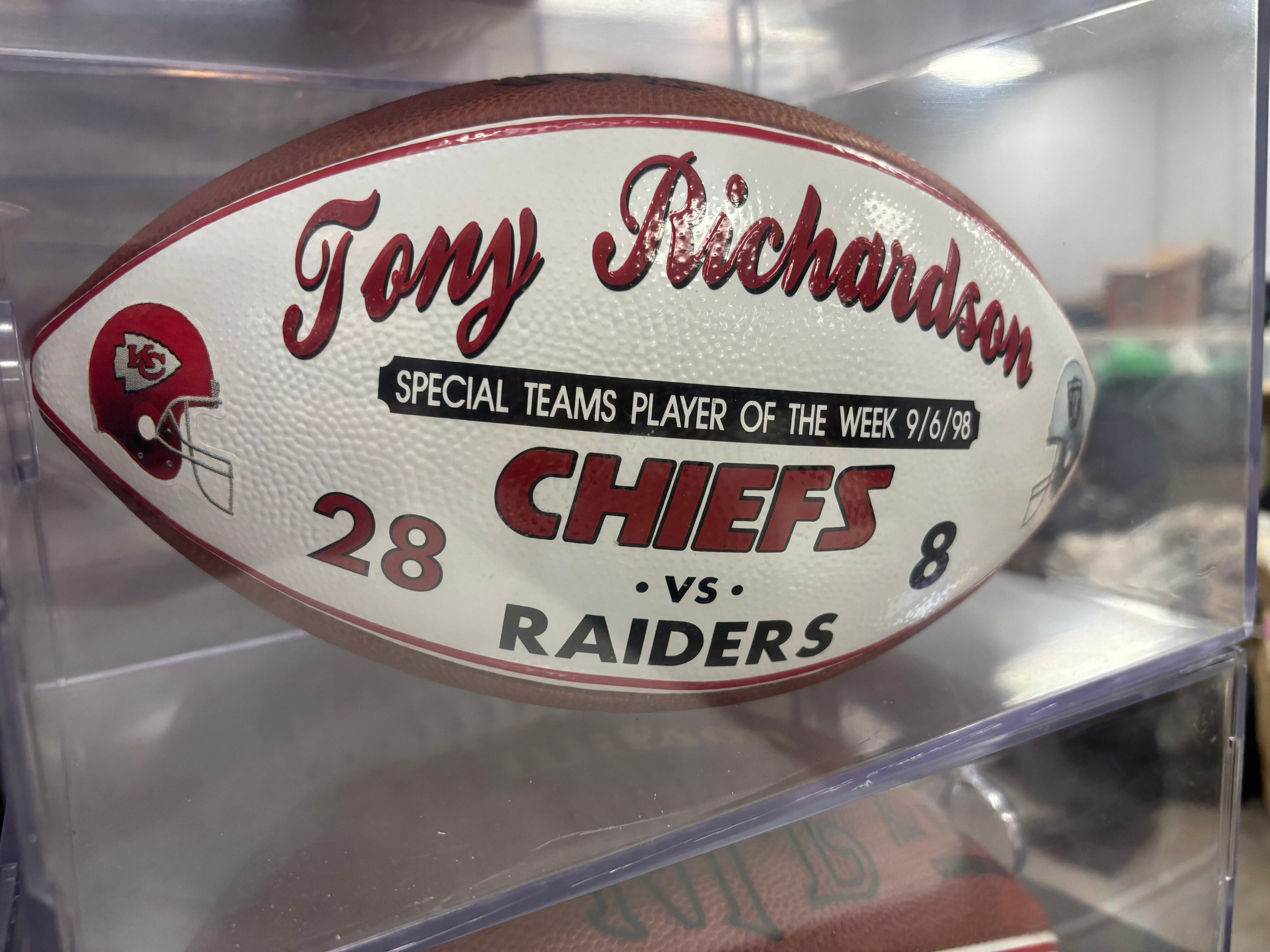 Rare Chiefs memorabilia discovered in storage unit goes up for auction