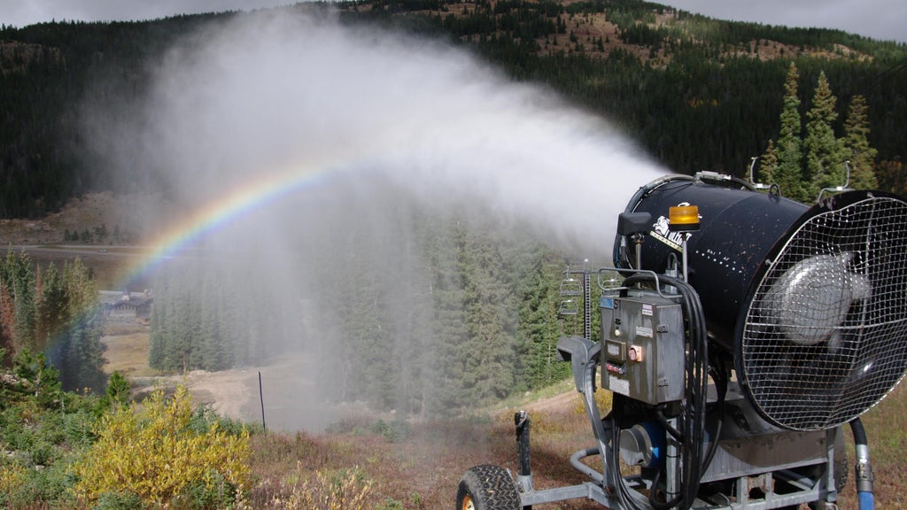 Colorado's Loveland Ski Area tests snow guns ahead of ski season