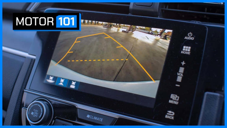 Why do the lines on your backup camera curve? Here’s what they show