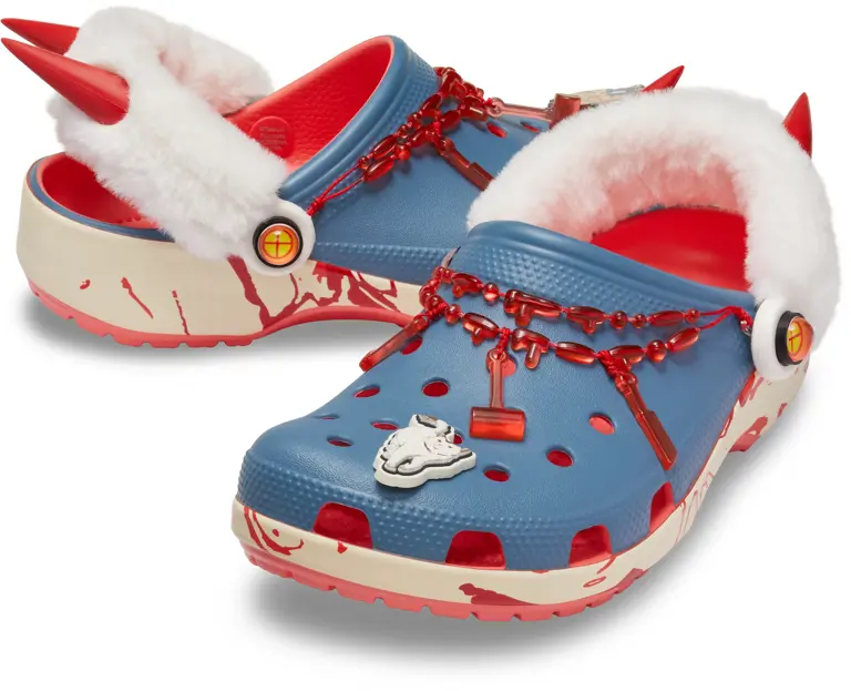 This 'Chainsaw Man' x Crocs collection is releasing at Foot Locker