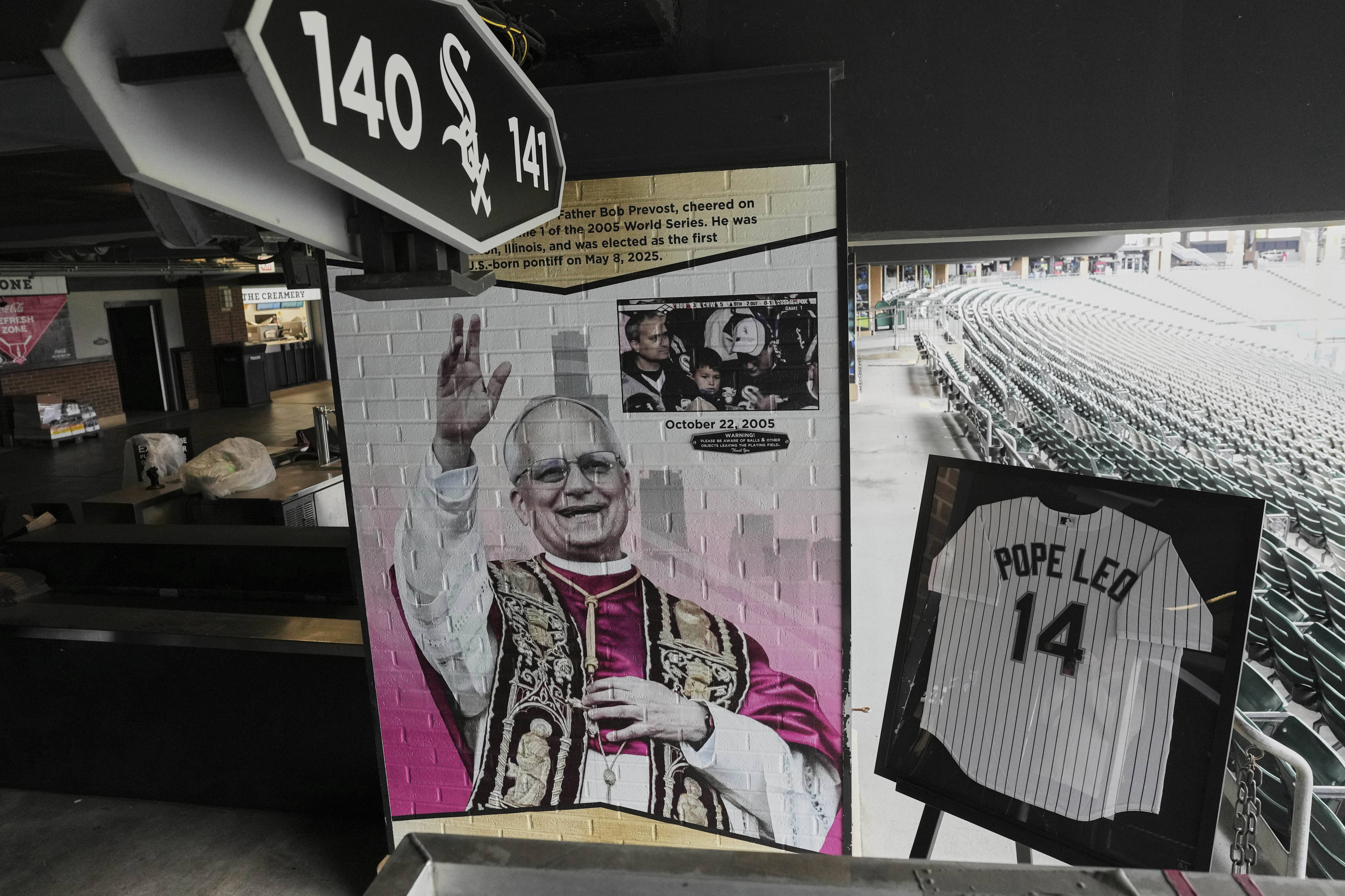 White Sox receive letter from Pope Leo XIV invoking Almighty's abundant ...
