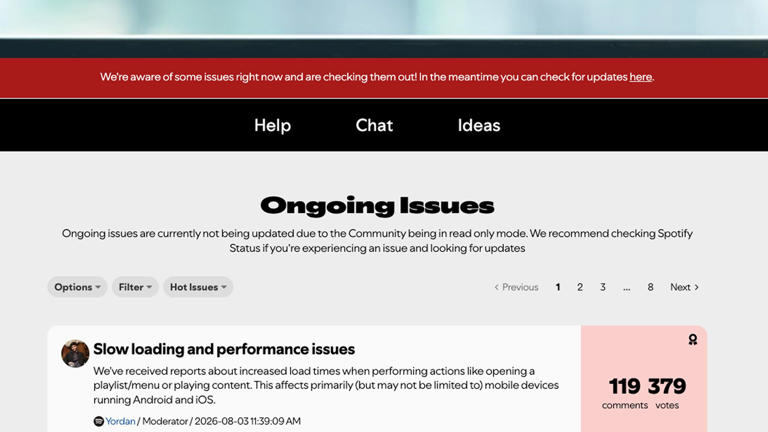 Spotify was down for many — here's what we know about the outage