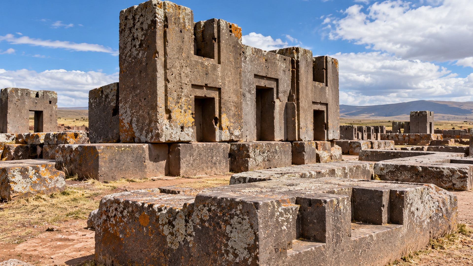 Ancient craftsmanship behind the stones of Puma Punku