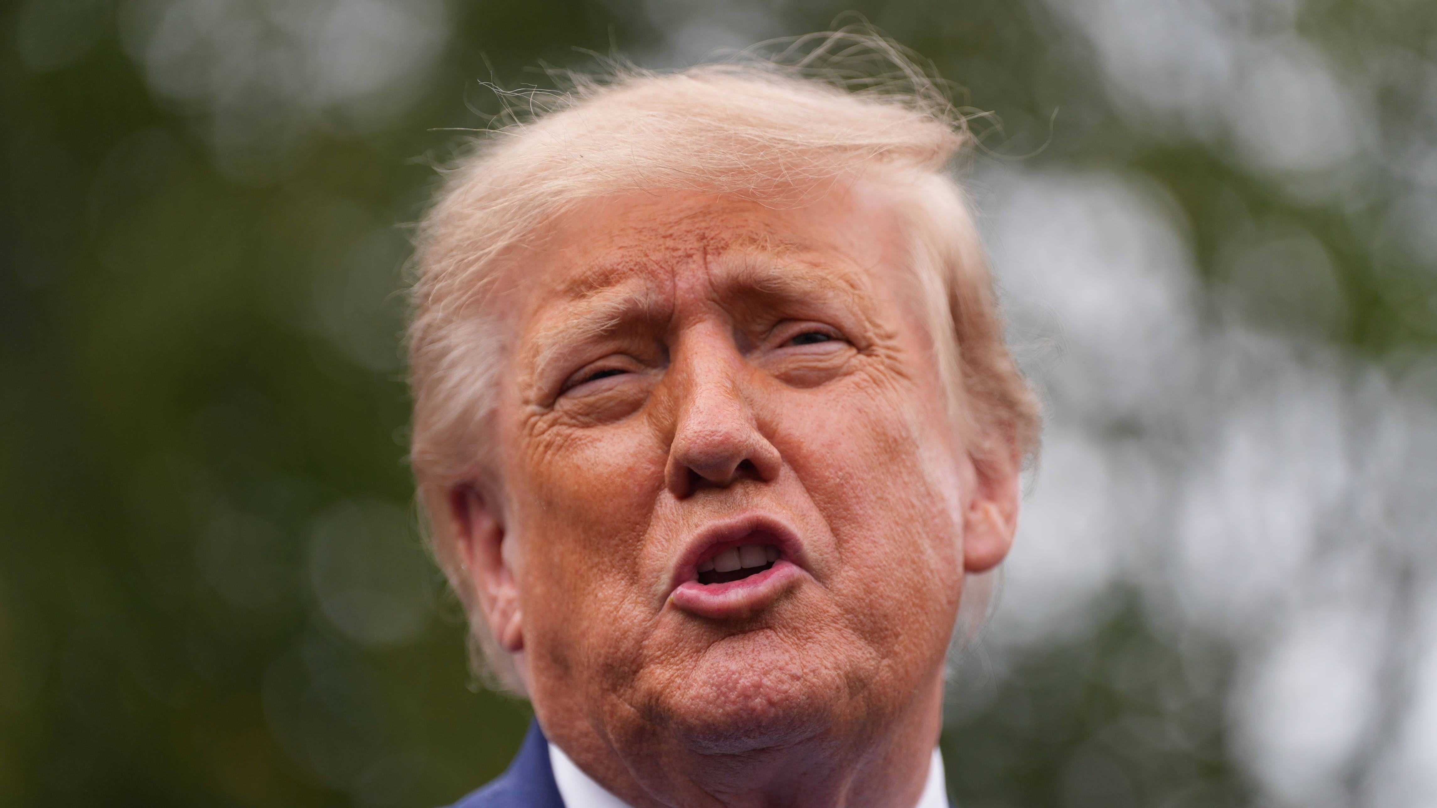 Trump says top tech firms have signed accord to 'self-police' AI ...