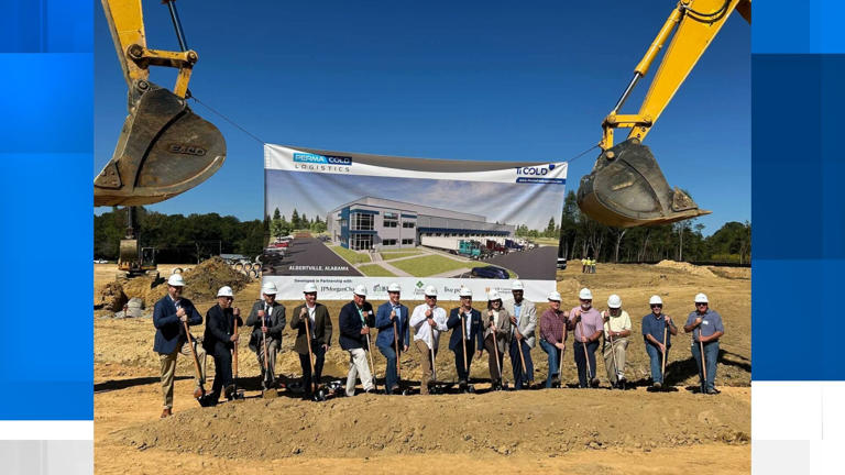 $40M cold storage facility breaks ground in Albertville, bringing ...