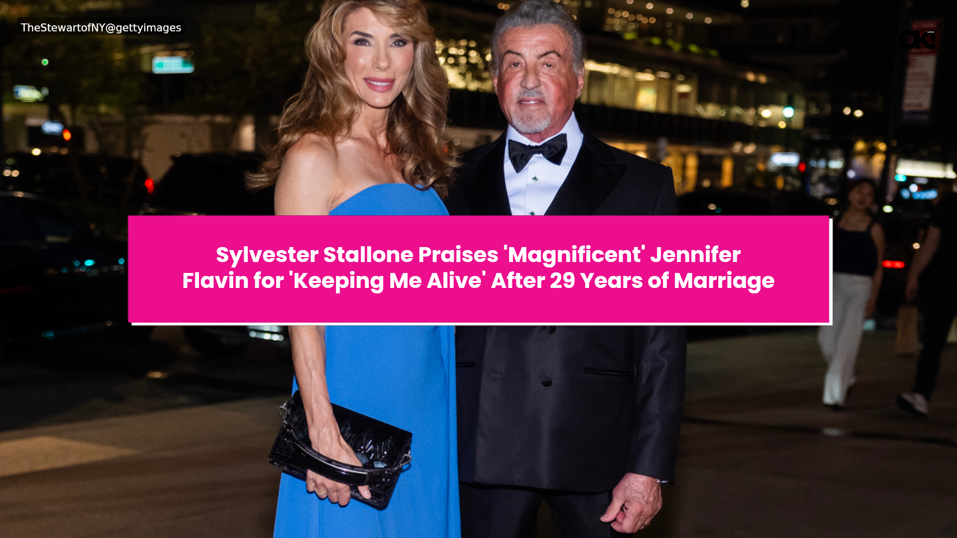 Sylvester Stallone praises 'magnificent' Jennifer Flavin for 'keeping ...