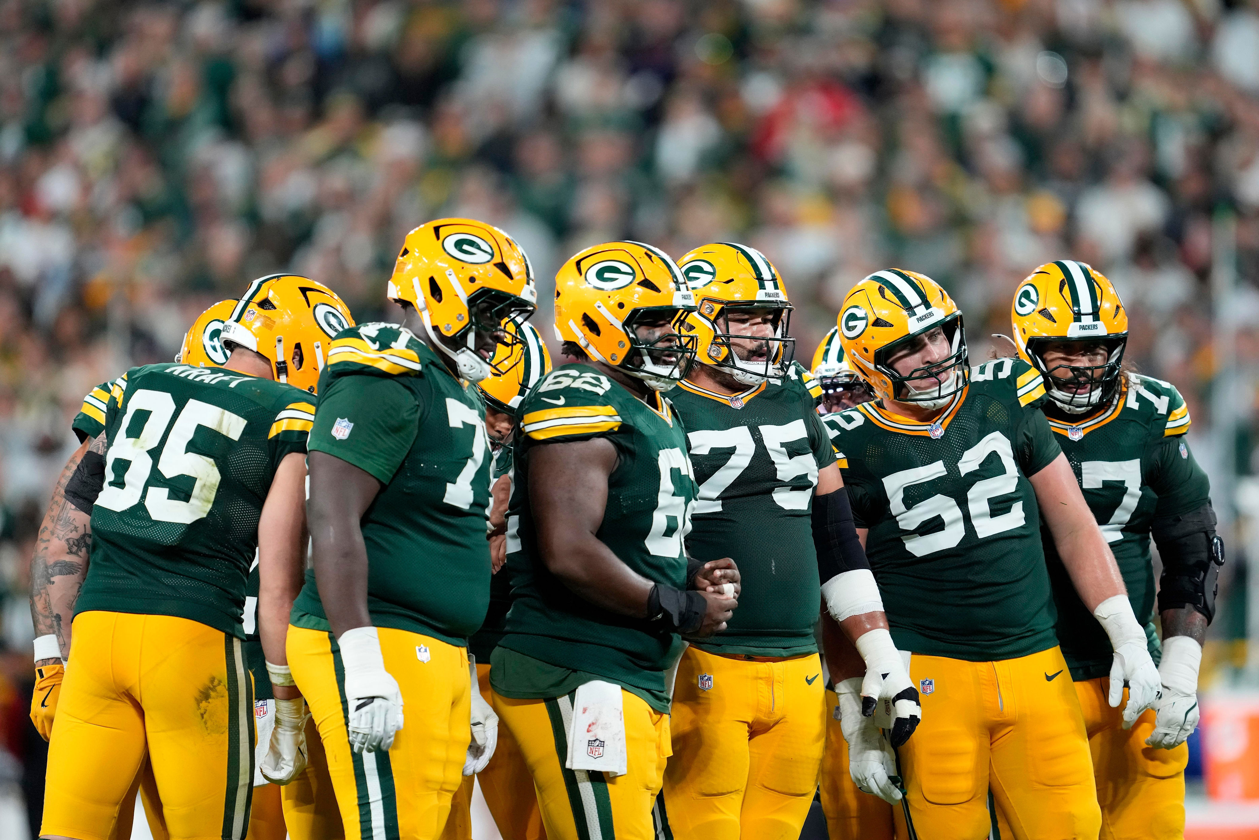 Packers roster update: No NFL team has more offensive linemen than ...