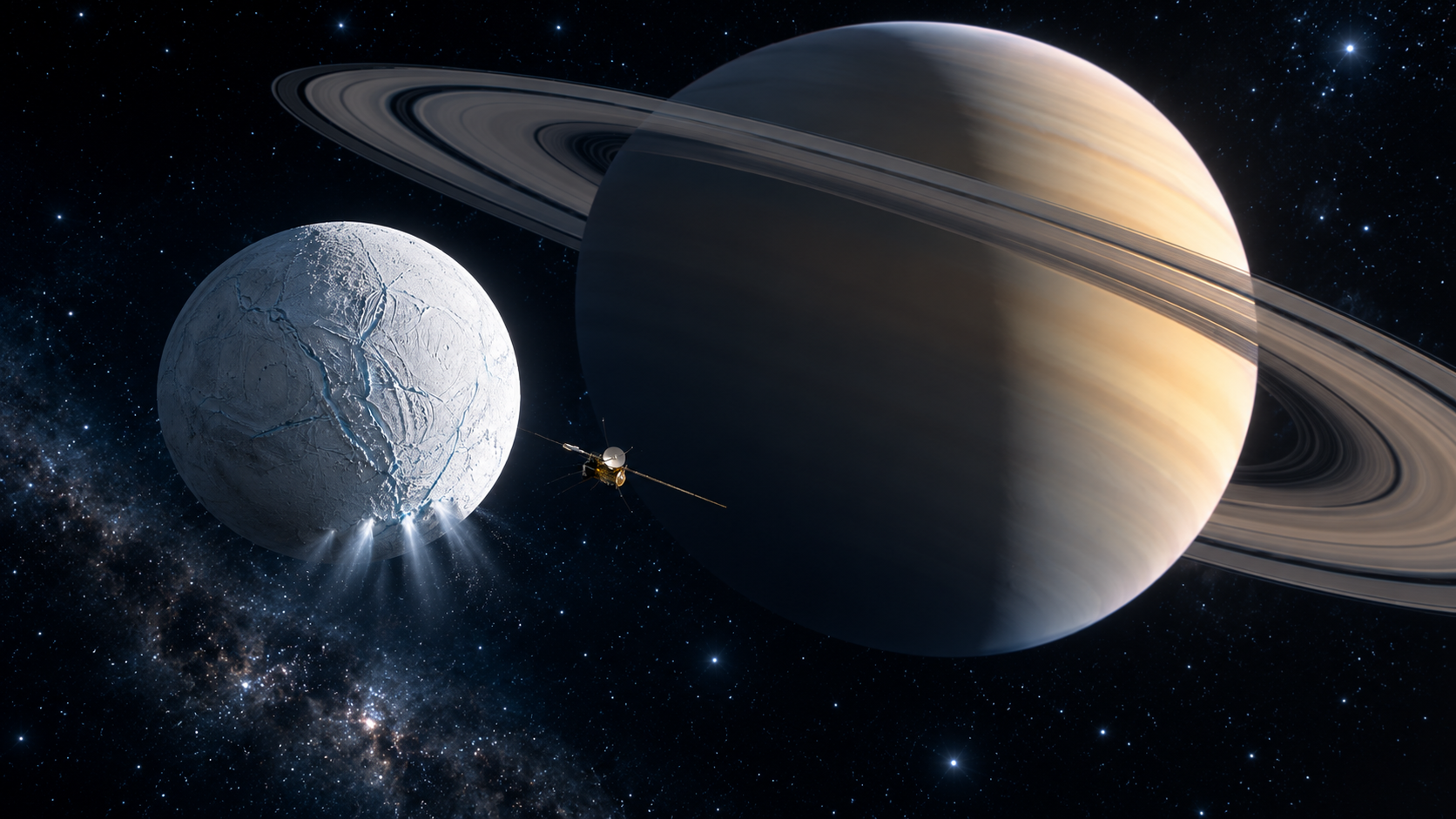 Saturn's moon Enceladus offers new clues in the search for alien life