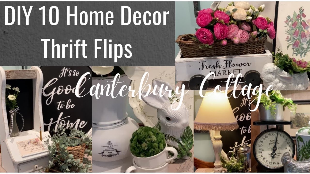 10 DIY thrift flips for home decor