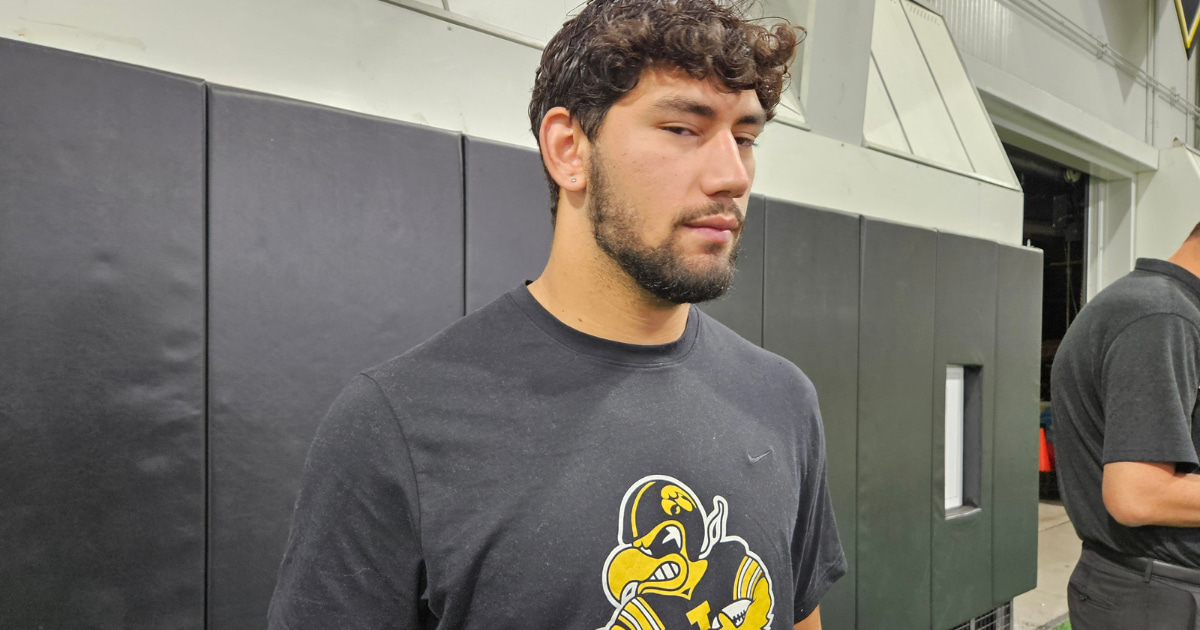 Iose Epenesa looks to get Iowa pass rush going