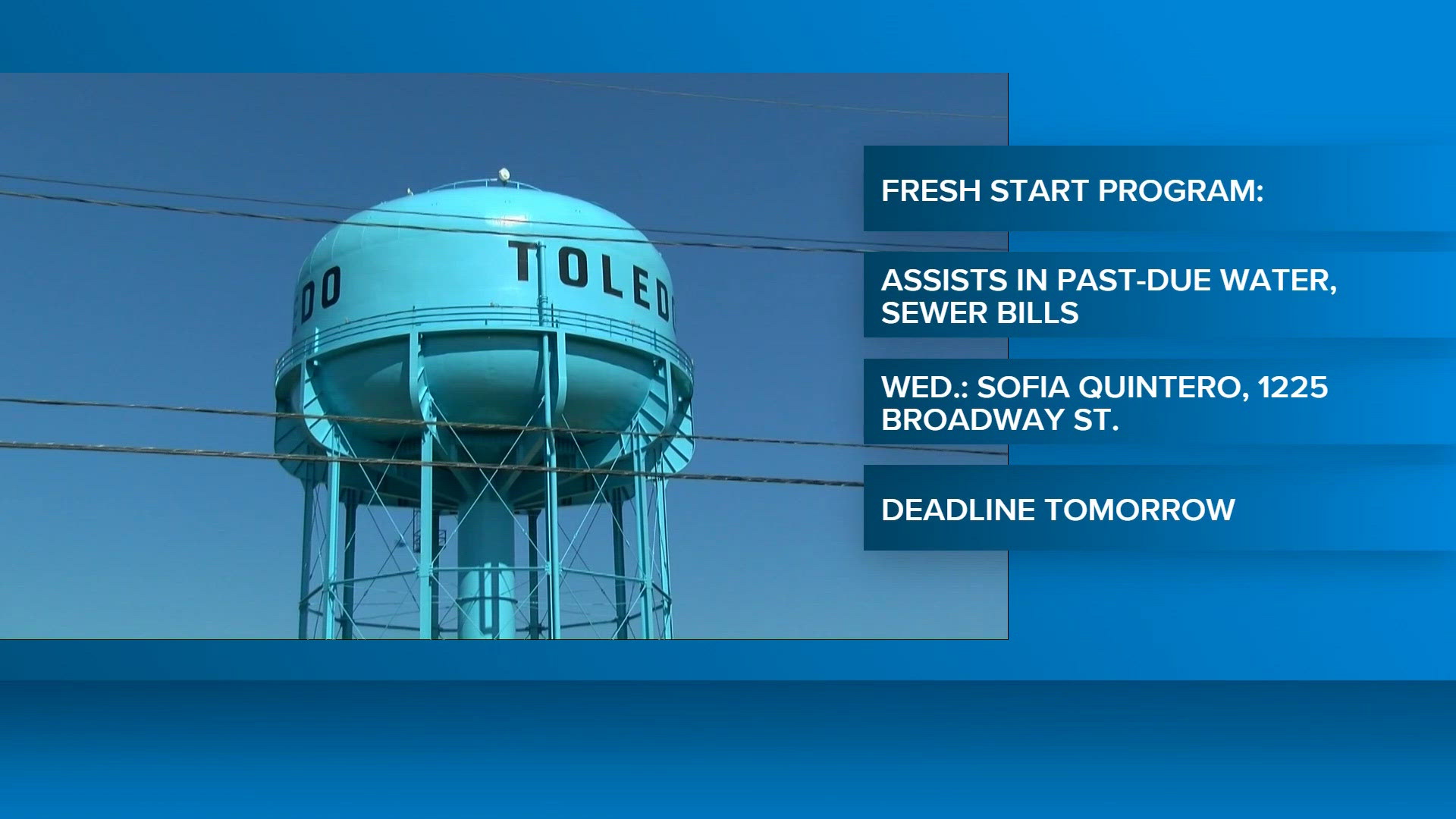 Deadline approaches to sign for Toledo 'Fresh Start' program