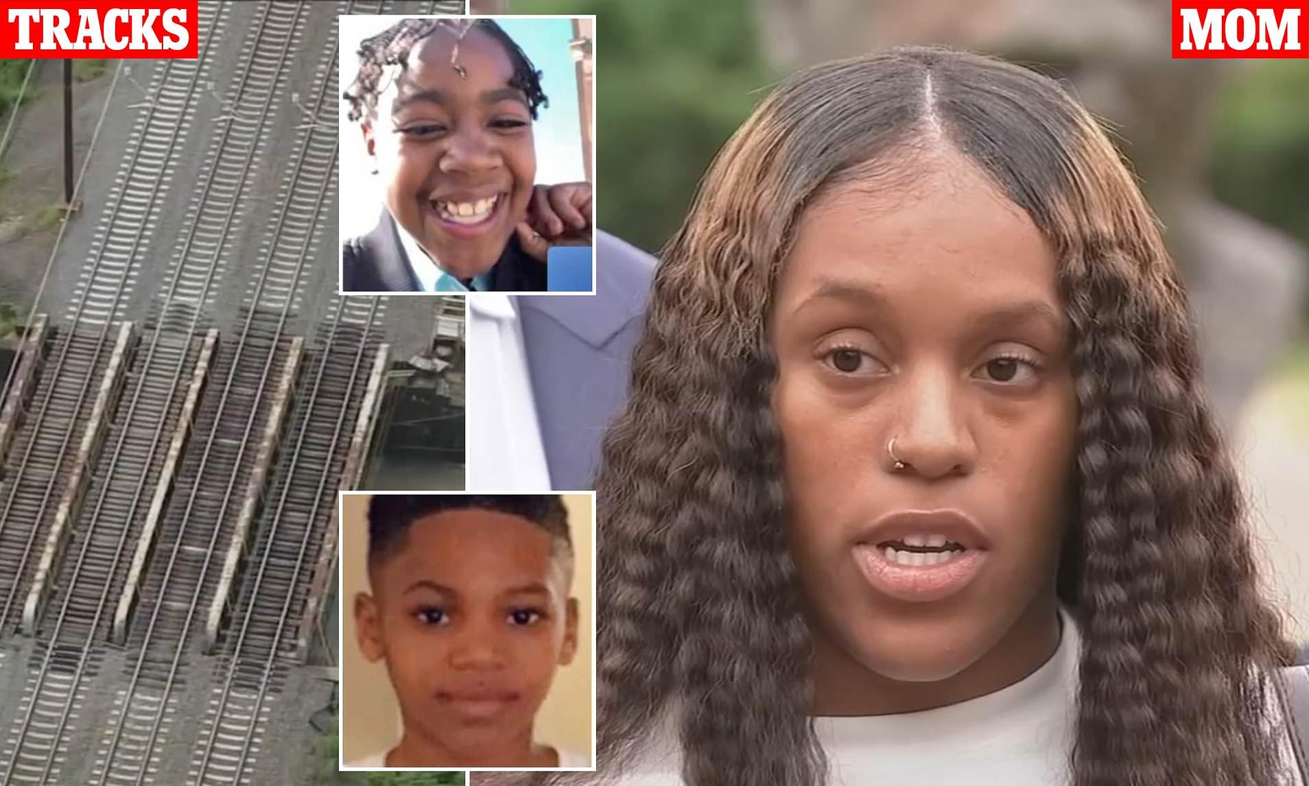 Anguish for moms of two boys who were killed by high-speed train while ...