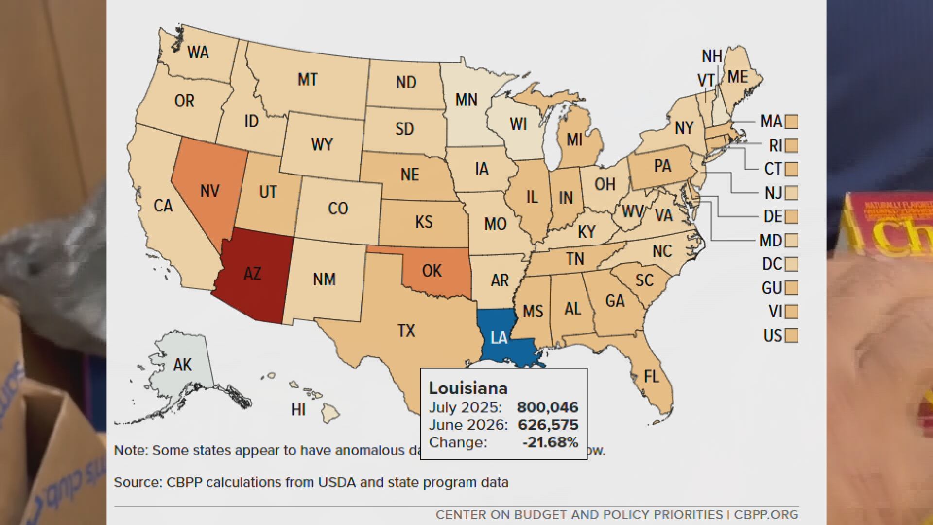 Louisiana to pay more for SNAP as new federal changes take effect Oct. 1