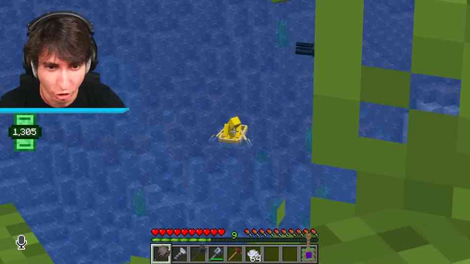 I bought a $1,000,000 mace in Minecraft