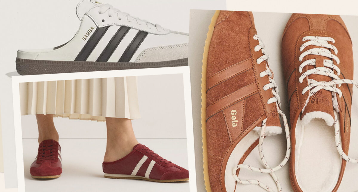 It's official: sneaker mules are this fall's most comfortable shoe trend