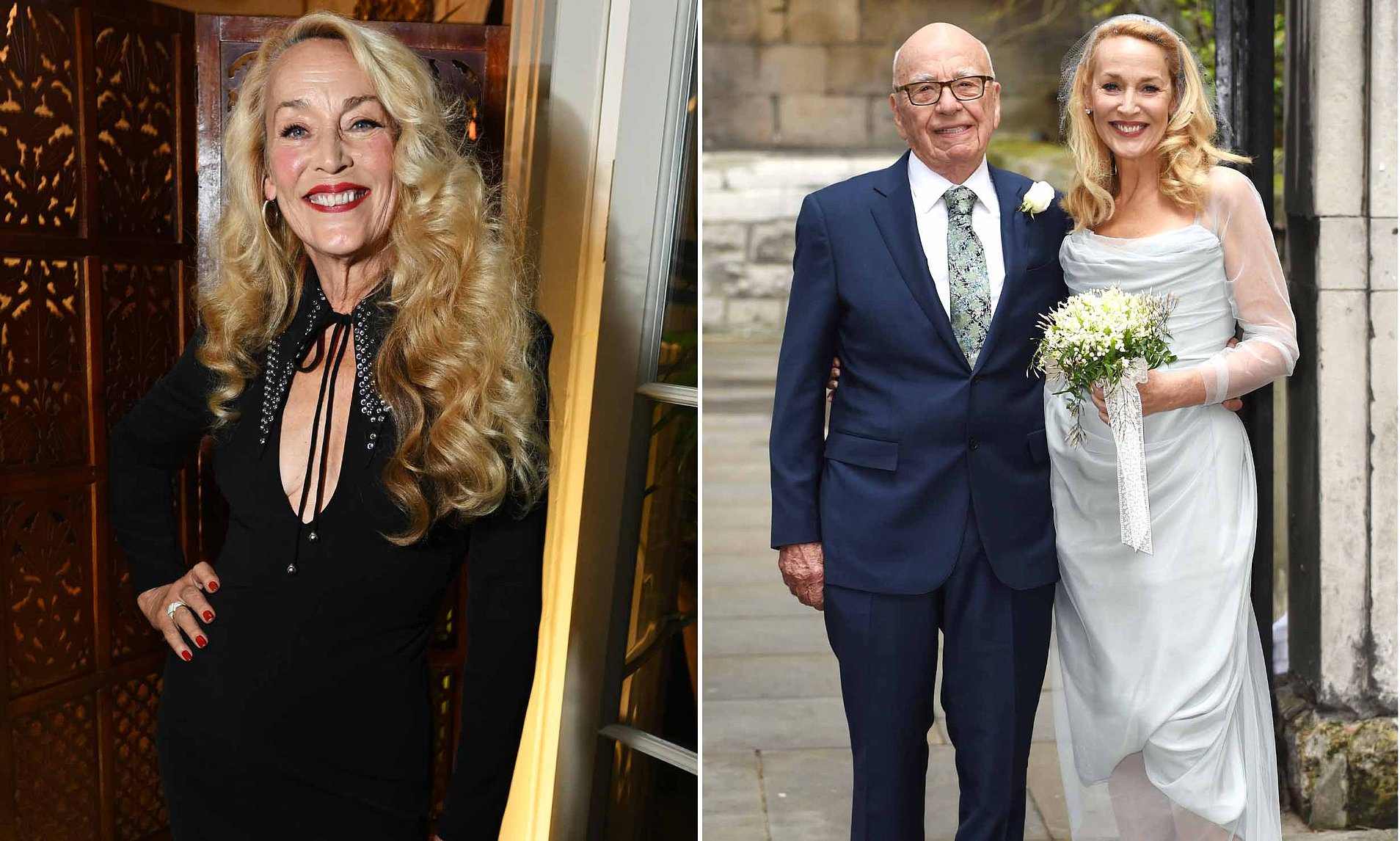 Jerry Hall, 70, says she was scared to live alone for the first time ...
