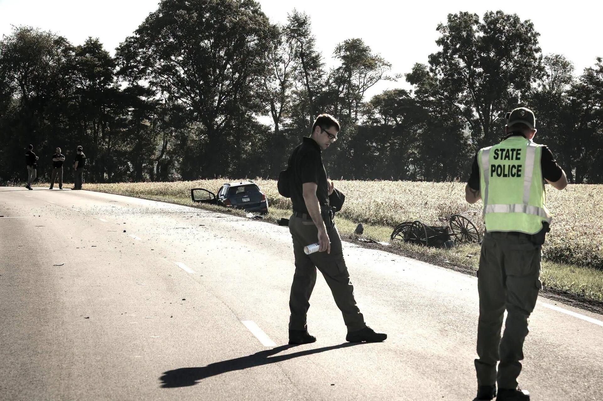 Amish teacher killed in buggy crash, 2 students flown to hospital