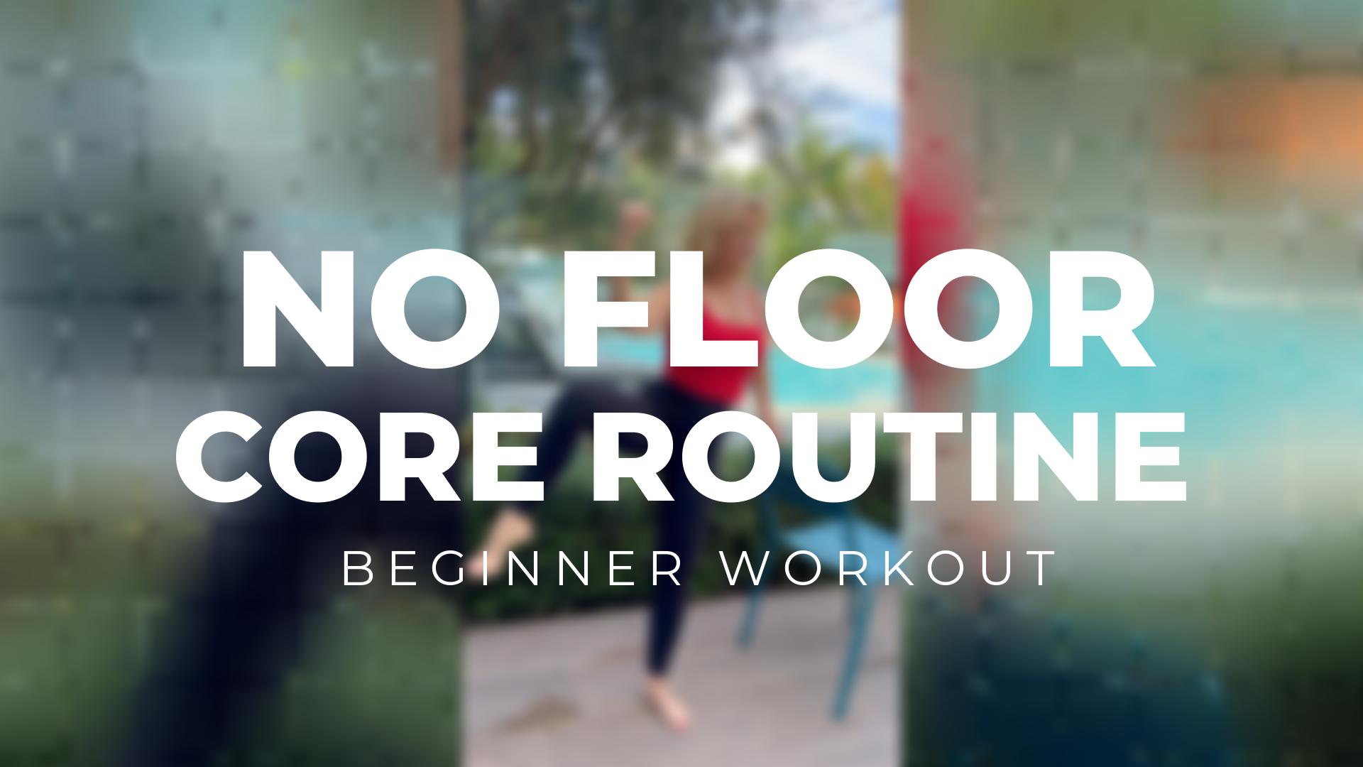 Standing chair core workout: Stronger abs, no floor needed