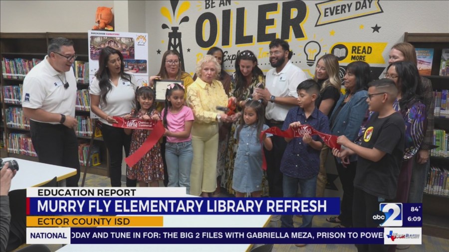 Ector County ISD libraries get makeover