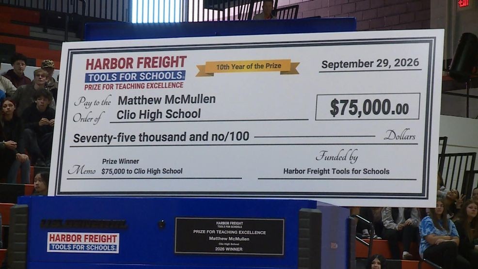 Clio High School STEM program becomes $75,000 richer