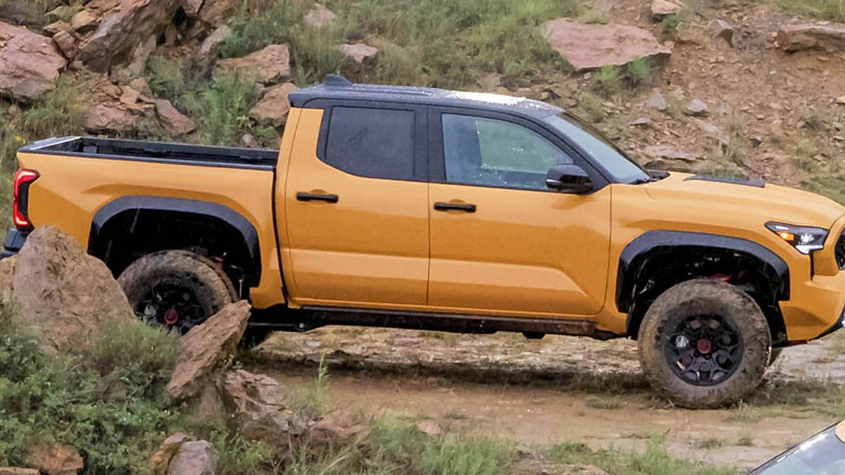 Off-road and highway driving in a 2026 Toyota Tacoma TRD Pro i-FORCE ...